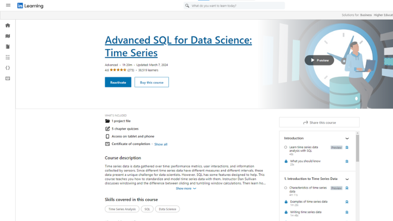 Advanced SQL Courses for Data Analysts