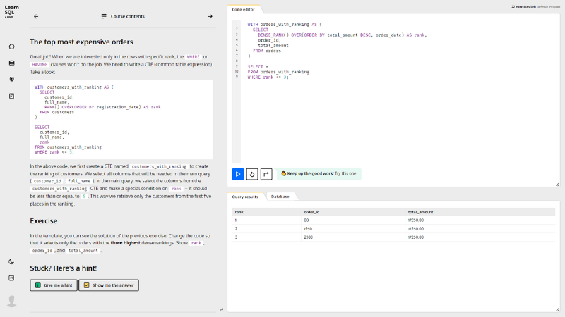 Advanced SQL Courses for Data Analysts