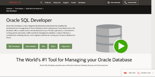 Oracle SQL Developer