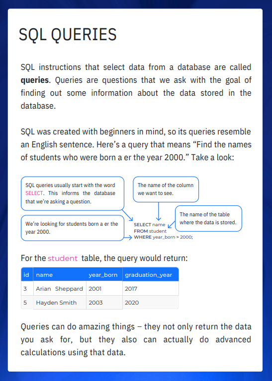 Top Free SQL Resources