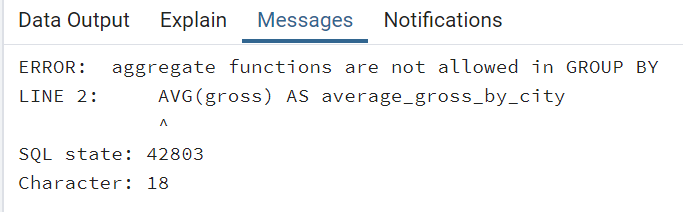 GROUP BY and ORDER BY in the Same Query