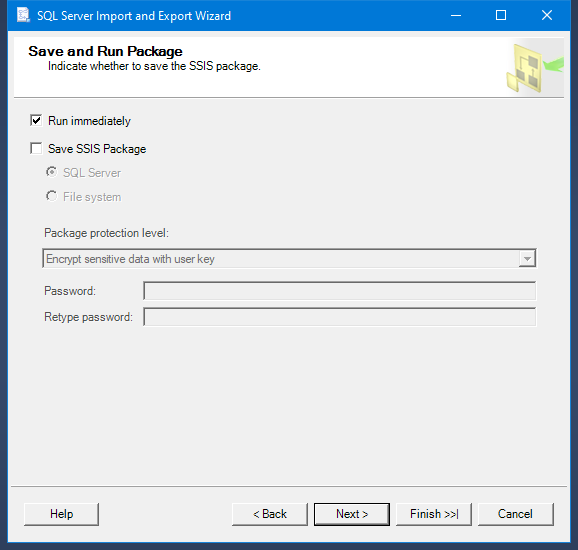 SQL export to CSV command