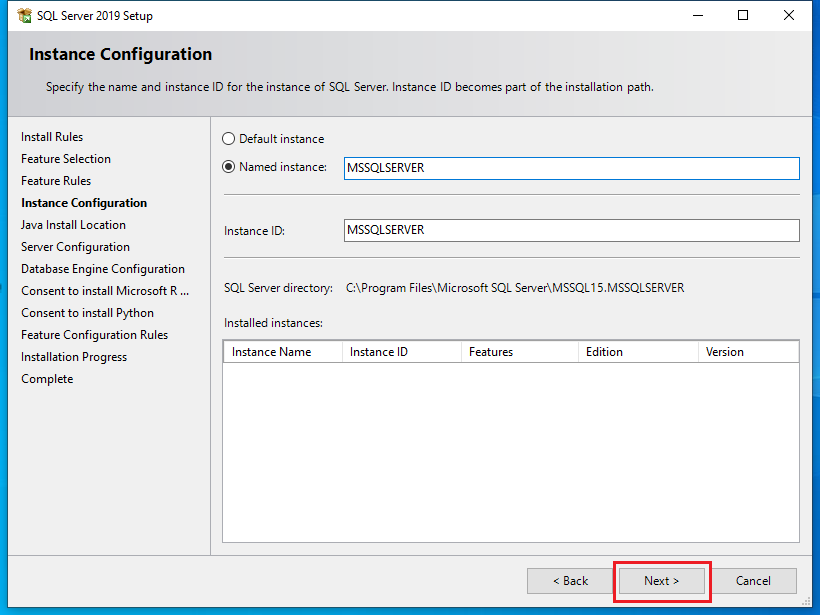 Install Microsoft SQL Server 2019 and SQL Server Management Studio