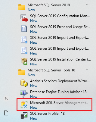 Install Microsoft SQL Server 2019 and SQL Server Management Studio