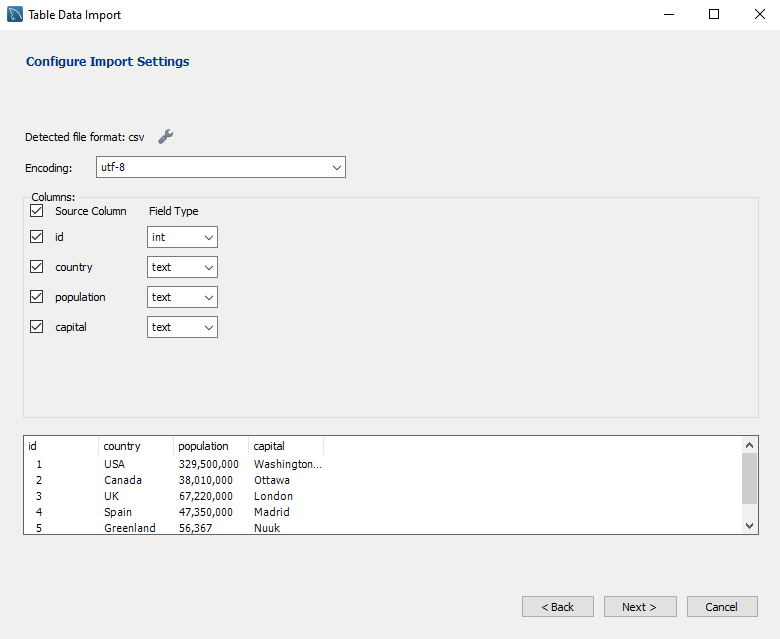 Import a CSV File to a MySQL Database