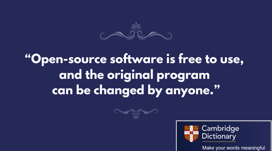 open-source software