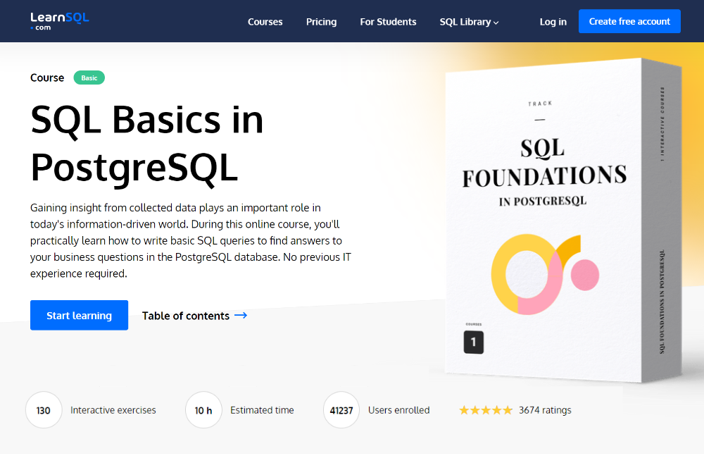 Best PostgreSQL Courses for Beginners