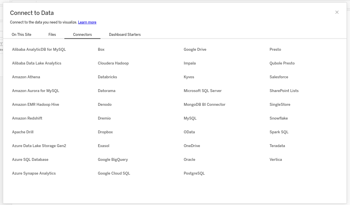 SQL for BI tools