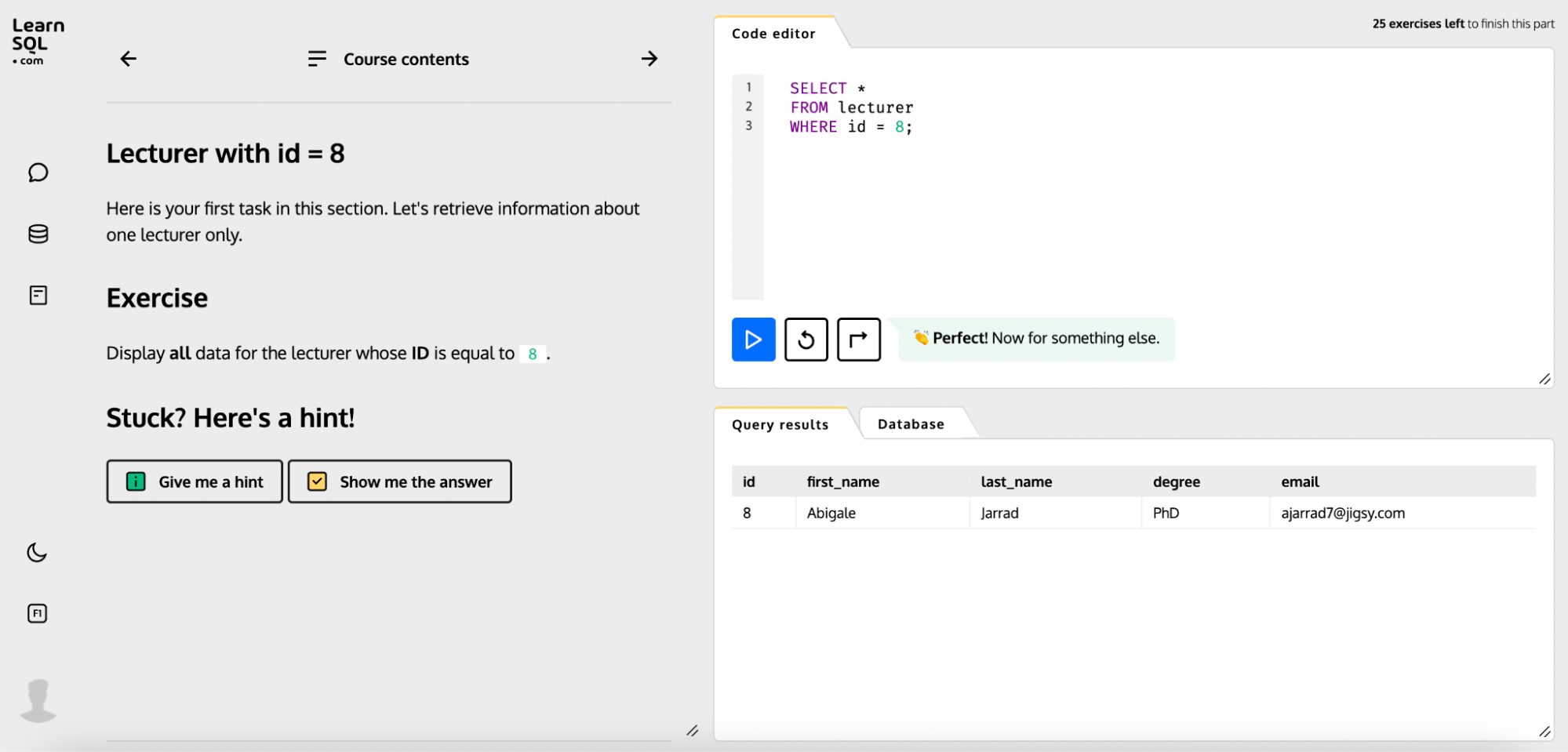 11 Basic SQL Practice Exercises with Solutions