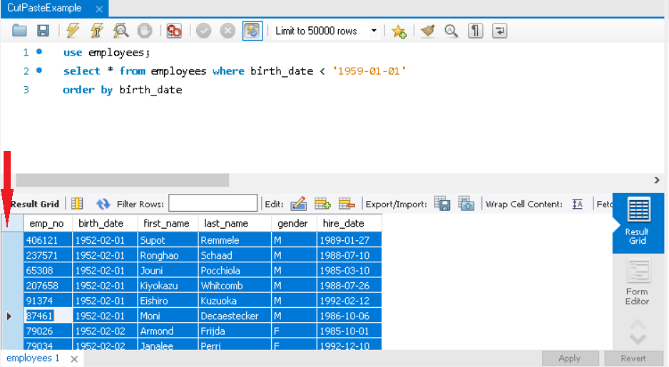 Data Export: From SQL Query to Spreadsheet