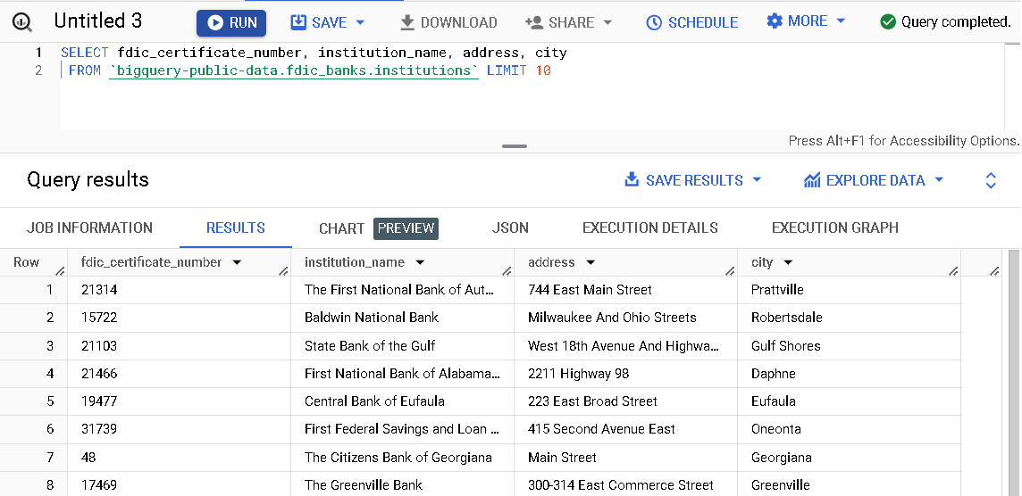 Data Export: From SQL Query to Spreadsheet