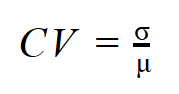 relative standard deviation