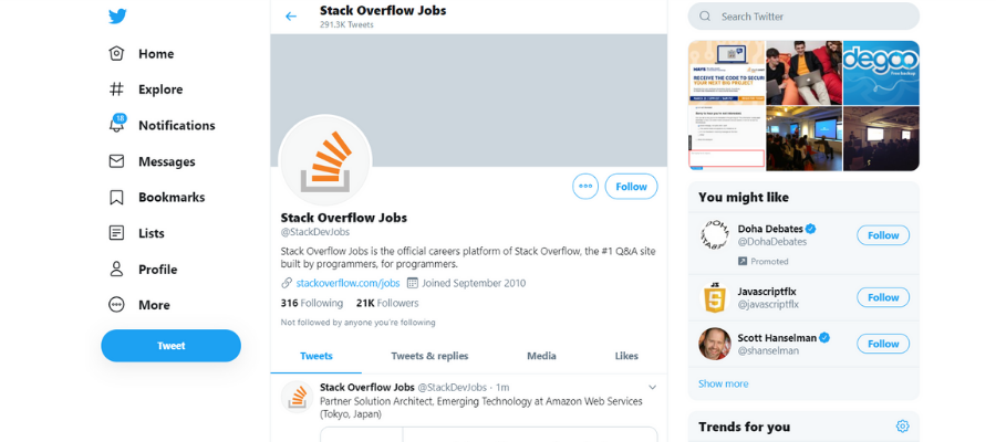 Stack Overflow Jobs