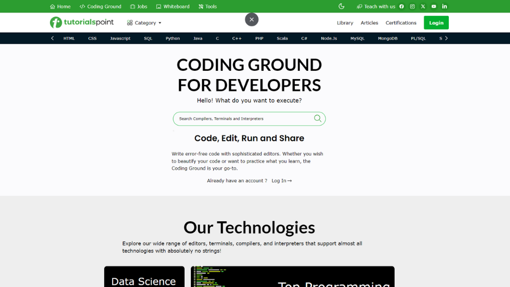 Coding Ground